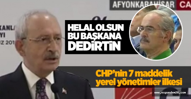 HELAL OLSUN BU BAŞKANA DEDİRTİN