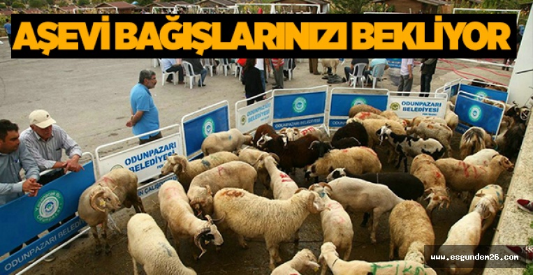 ODUNPAZARI KURBAN BAĞIŞLARINI BEKLİYOR