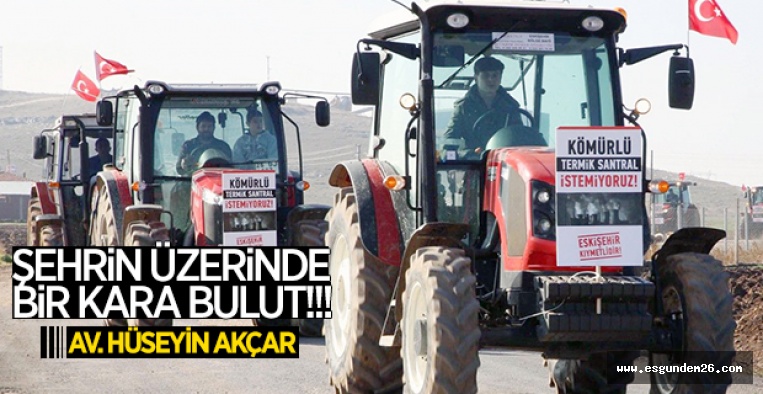 ŞEHRİN ÜZERİNDE BİR KARA BULUT!!!