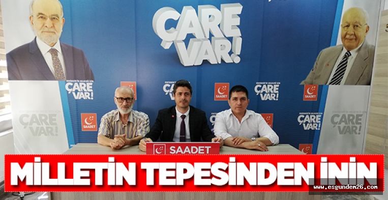 SP'DEN ZAM TEPKİSİ!