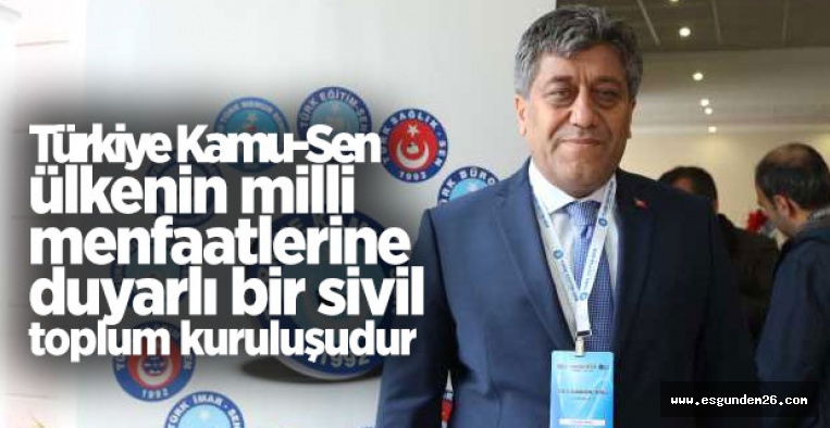 "TÜRKİYE KAMU-SEN 27 YAŞINDA"