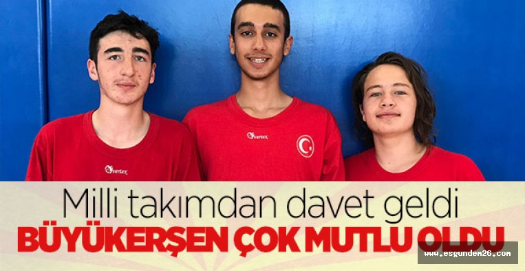 BÜYÜKŞEHİRLİ SPORCULAR MİLLİ TAKIMA SEÇİLDİ