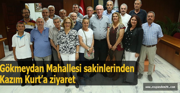 Gökmeydan Mahallesi sakinlerinden Kazım Kurt’a ziyaret