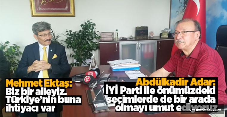 İYİ PARTİ'DEN CHP'YE ZİYARET