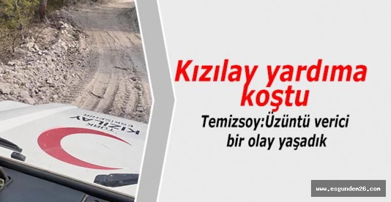 Kızılay Seyitgazi'deydi