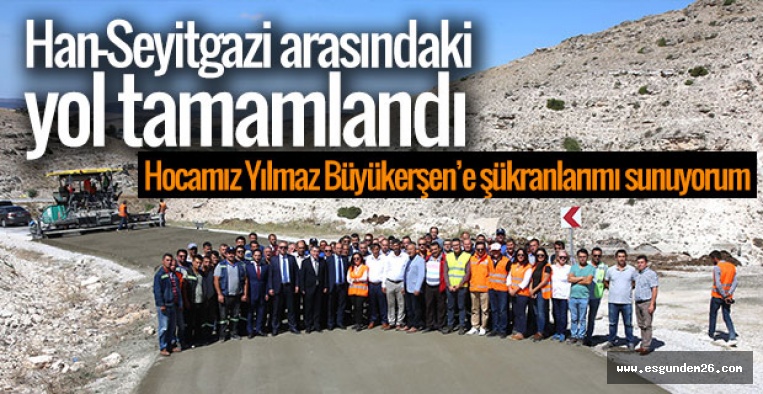 30 KİLOMETRELİK BETON YOL TAMAMLANDI