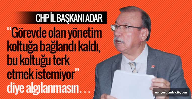 ADAR'DAN KAYYIM AÇIKLAMASI