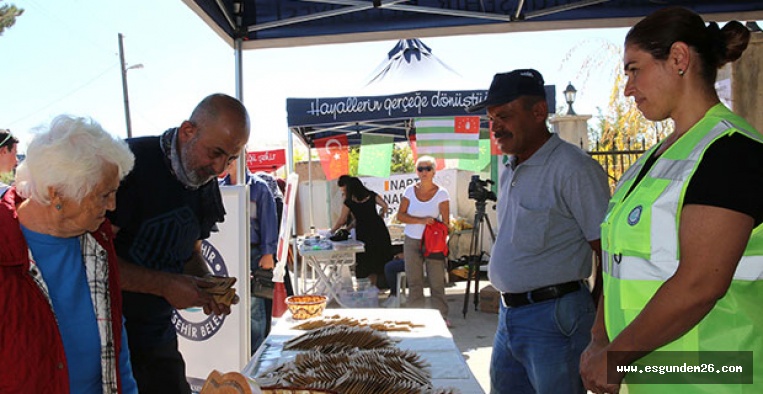 BÜYÜKŞEHİR’İN TOHUMLARI FESTİVALDE  BÜYÜK İLGİ GÖRDÜ