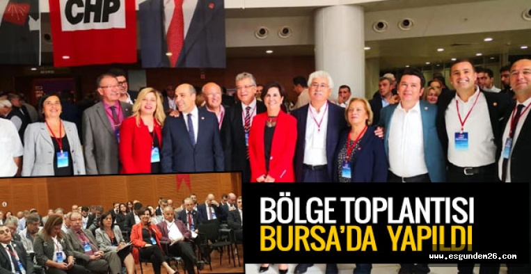 CHP BURSA'DA TOPLANDI