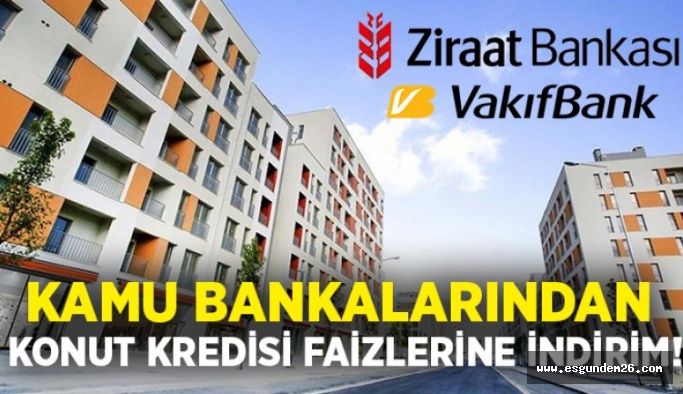 DEVAM EDEN KONUT KREDİLERİ YÜZDE 0.99 FAİZLE YENİLENECEK