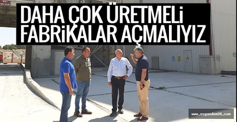 EKONOMİNİN CAN DAMARI ÜRETMEK