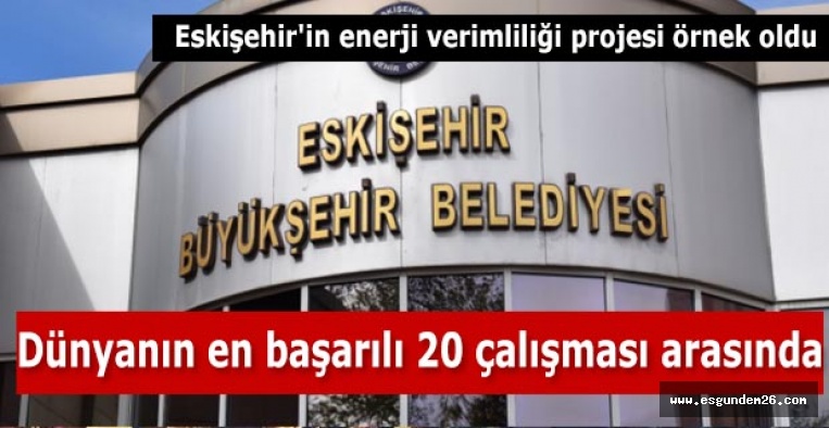 Eskişehir'in enerji verimliliği projesi örnek oldu