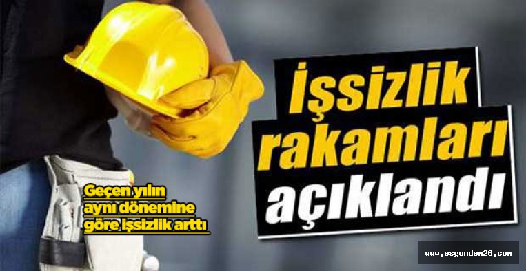 HAZİRAN AYI İŞSİZLİK RAKAMLARI AÇIKLANDI