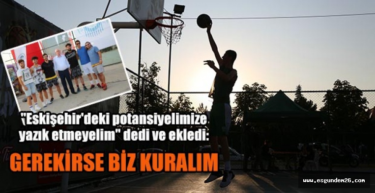 Kazım Kurt: “Basketbol ligini biz kuralım”