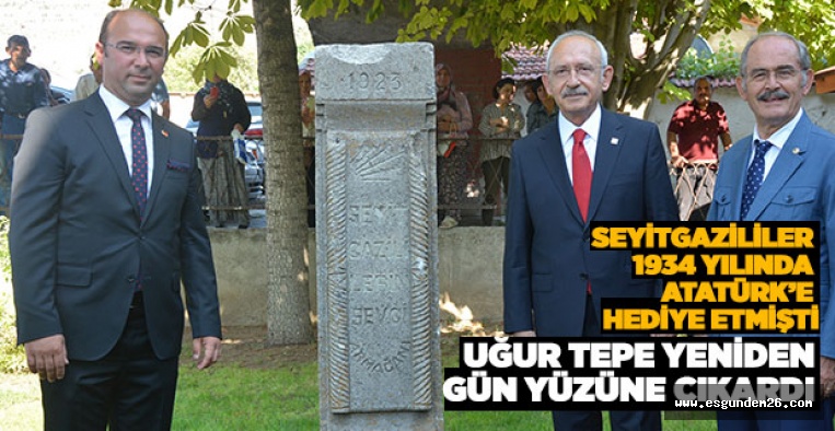 KILIÇDAROĞLU TEPE’Yİ TEBRİK  ETTİ