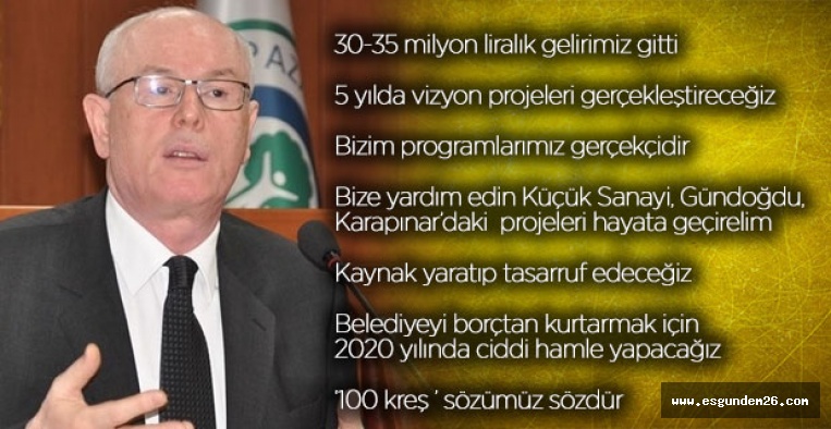 KURT: BİZİM PROGRAMLARIMIZ GERÇEKÇİDİR