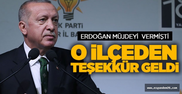 “MİHALIÇÇIK’A VERİLEN MÜJDEDEN SON DERECE MUTLUYUZ”