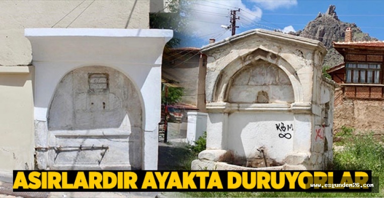 Selçuklu ve Osmanlı'nın asırlık mahalle çeşmeleri araştırıldı