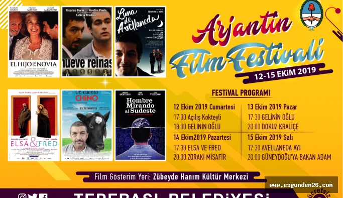 ARJANTİN FİLM FESTİVALİ İÇİN GERİ SAYIM