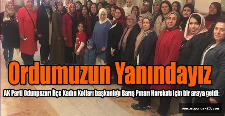 Ordumuzun Yanındayız