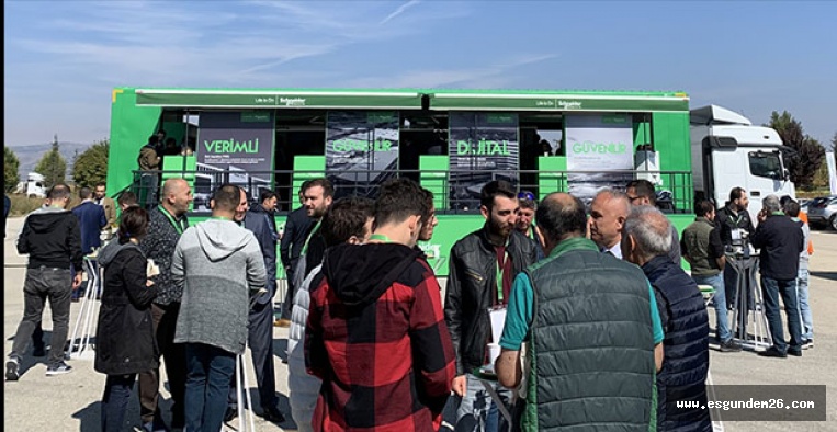 Schneider Electric, İnovasyon Tırı ile Eskişehir'deydi