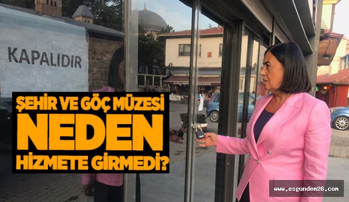 Süllü, Göç Müzesi’ni Meclis’e taşıdı