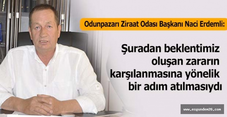 “3. TARIM ŞURASI HAYAL KIRIKLIĞI YARATTI”