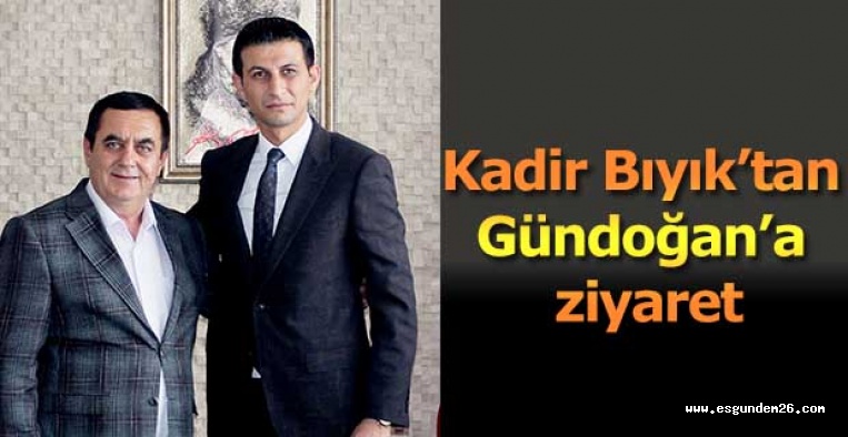 Başkan Bıyık’tan Gündoğan'a Ziyaret