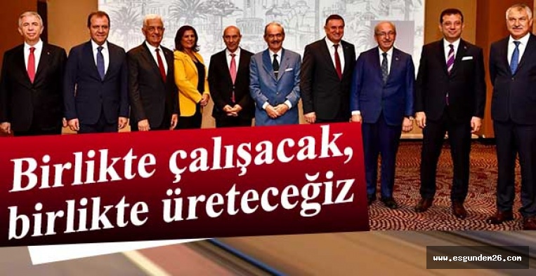 BÜYÜKERŞEN: BİRLİKTE ÇALIŞACAK, BİRLİKTE ÜRETECEĞİZ