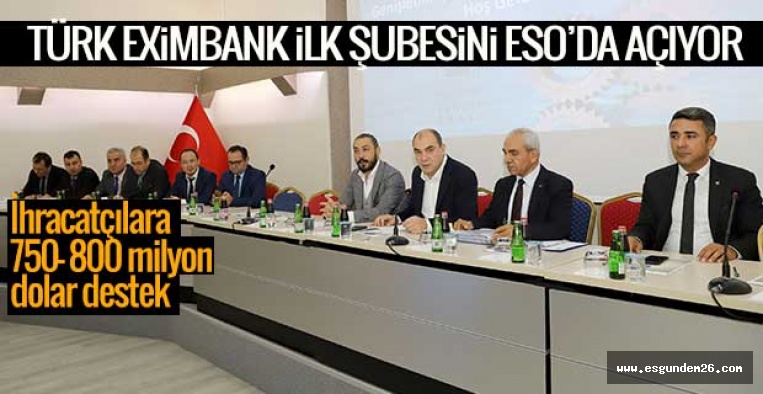 ESO, bankaları sanayicilerle buluşturuyor