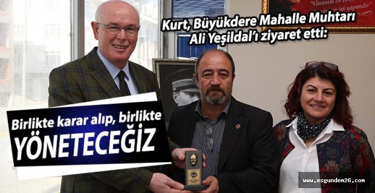 Kazım Kurt: “Birlikte karar alacağız, birlikte yöneteceğiz”