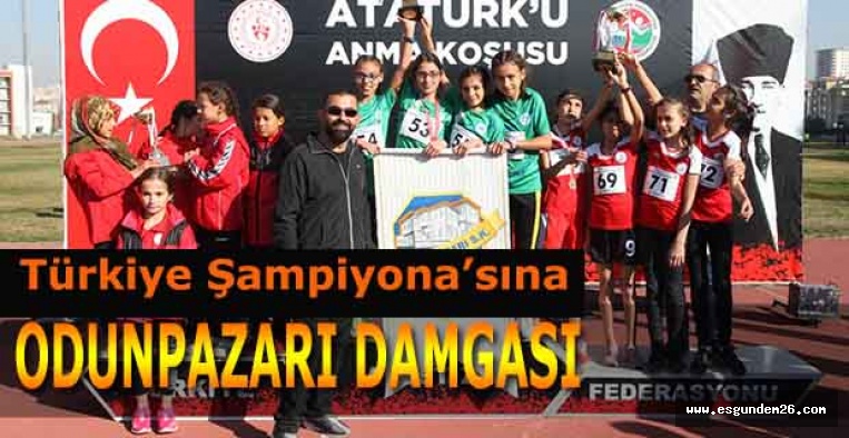 Şampiyon: Odunpazarı Belediyesi Atletizm Takımı