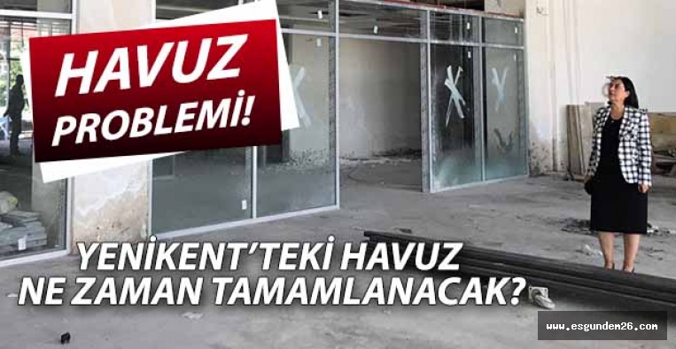 SÜLLÜ: HAVUZ BAŞKA BAHARA KALDI