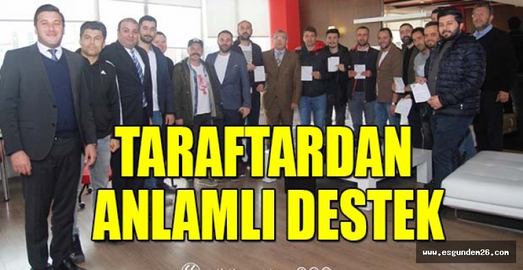 TARAFTARDAN ANLAMLI DESTEK