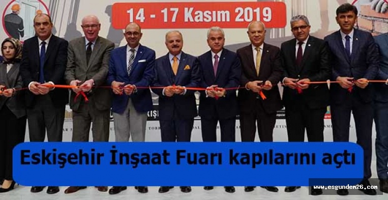 Tüyap Eskişehir İnşaat Fuarı kapılarını açtı