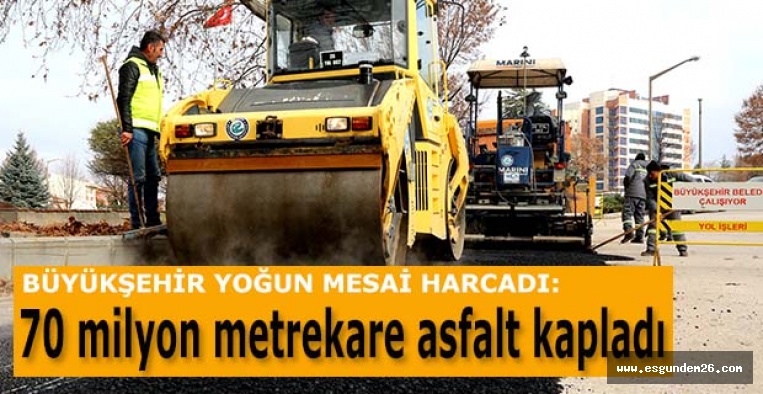 BÜYÜKŞEHİR HEM MERKEZDE HEM İLÇELERDE  YOĞUN MESAİ HARCADI: