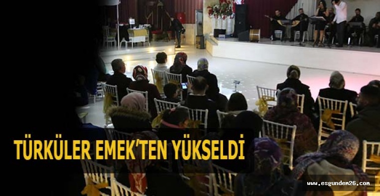 EMEK MAHALLESİ BU KONSERDE BULUŞTU