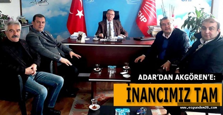 ES ES YÖNETİMİ’NDEN CHP’YE ZİYARET