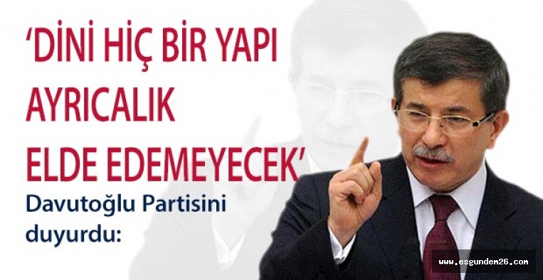 GELECEK PARTİSİ TANITIMI YAPILDI