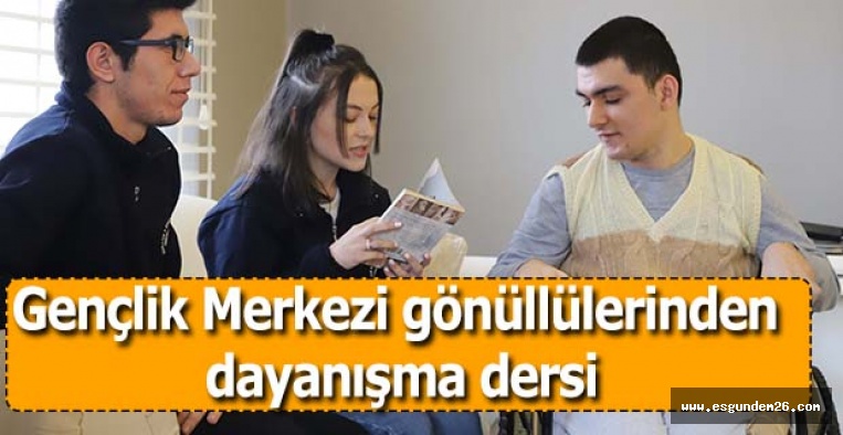 GENÇLER İHTİYAÇ SAHİPLERİNE SEVGİ ELİ UZATIYOR