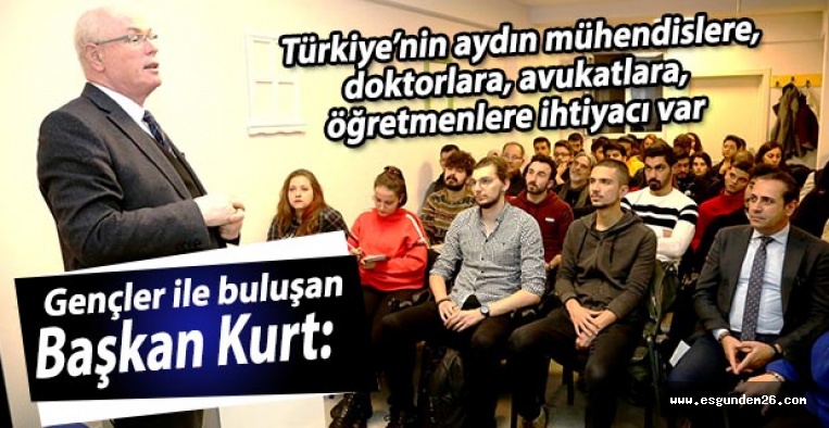 Kurt: Gelin birlikte projeler üretelim