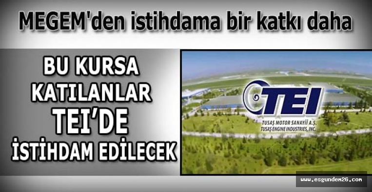 MEGEM'den istihdama bir katkı daha