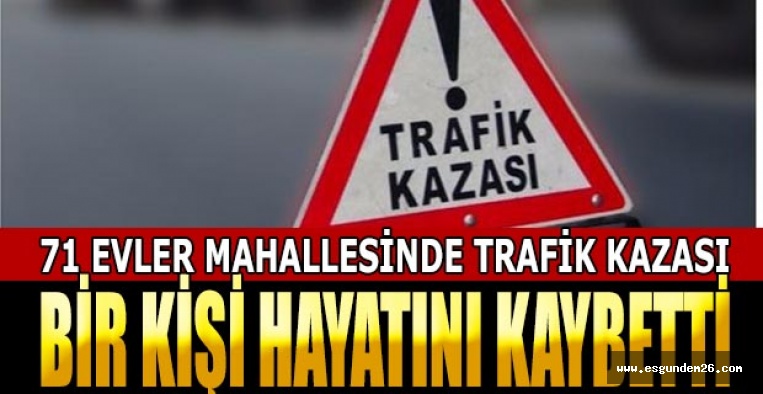 ÖLÜMÜN ADRESİ ÇEVRE YOLU