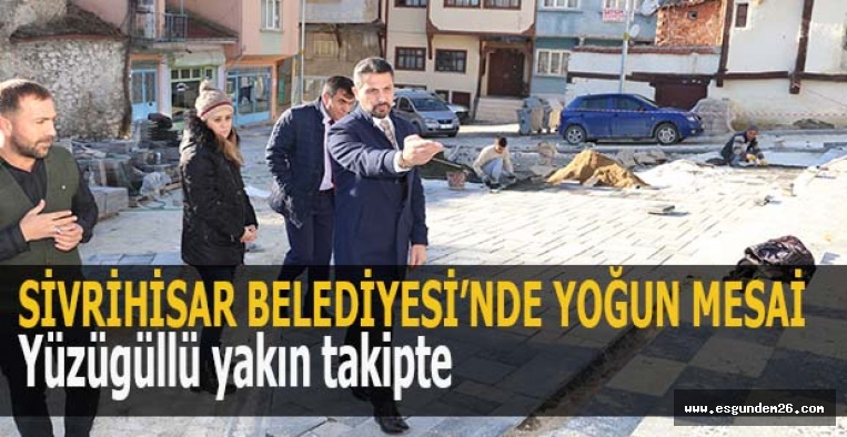 SİVRİHİSAR BELEDİYESİ'NDEN ÇEVRE DÜZENLEMESİ