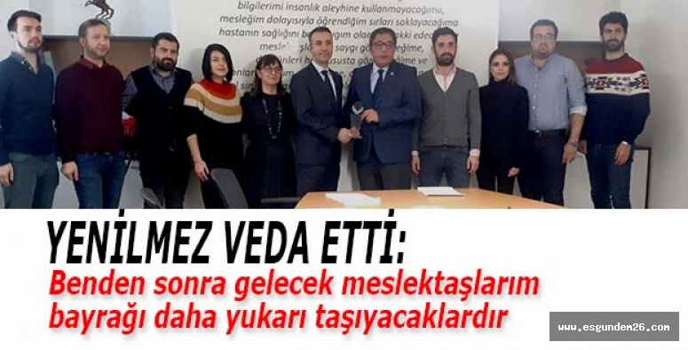 YENİLMEZ VEDA ETTİ