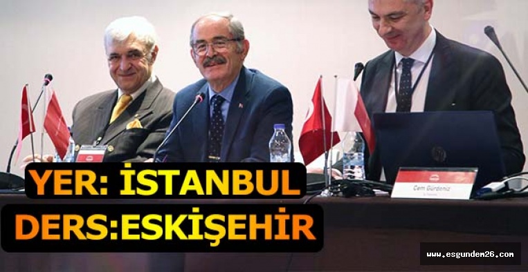 BAŞKAN BÜYÜKERŞEN İSTANBUL’DA ESKİŞEHİR’İ ANLATTI