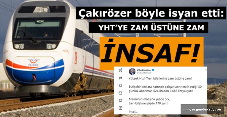 Çakırözer isyan etti: İNSAF!