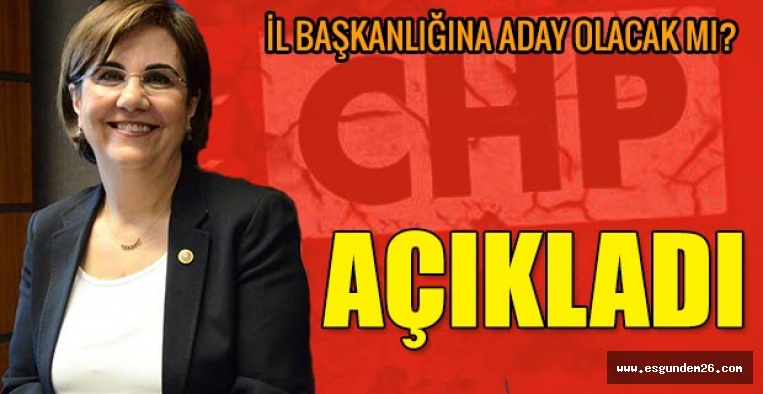 Gaye Usluer’den adaylık açıklaması