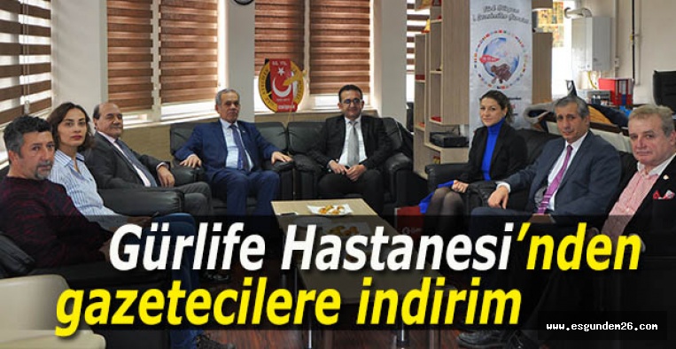 Gürlife Hastanesi’nden gazetecilere indirim