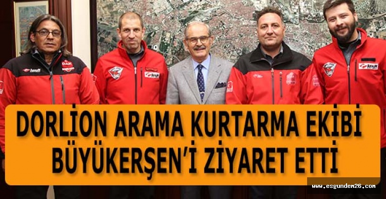 DORLİON ARAMA KURTARMA EKİBİ  BÜYÜKERŞEN’İ ZİYARET ETTİ